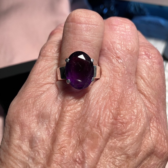 Lab Created Amethyst Ring - Picture 4 of 6